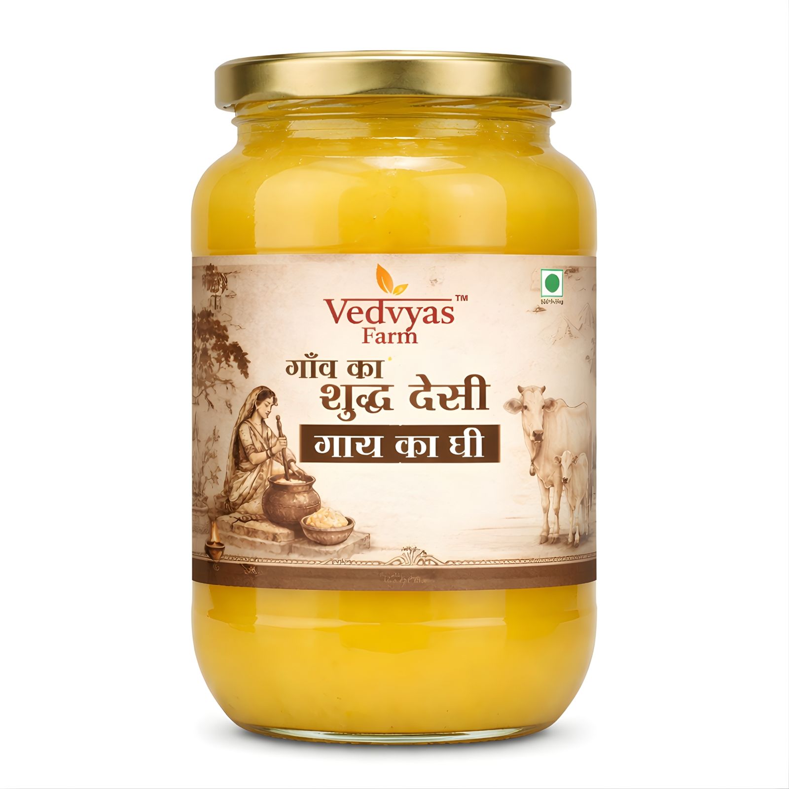 Pure Village Desi Ghee - Made From Bilona Method